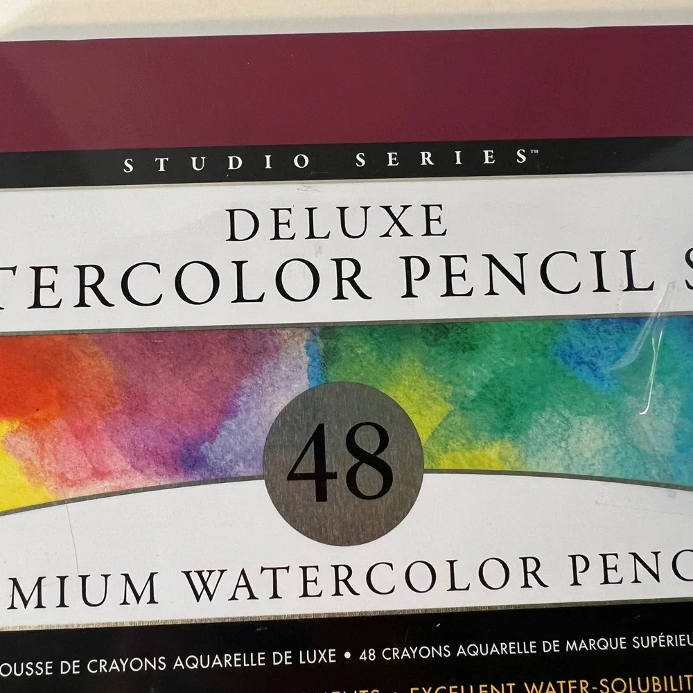 Studio Series Deluxe Watercolor Pencil‎ Set 48 Premium NIP